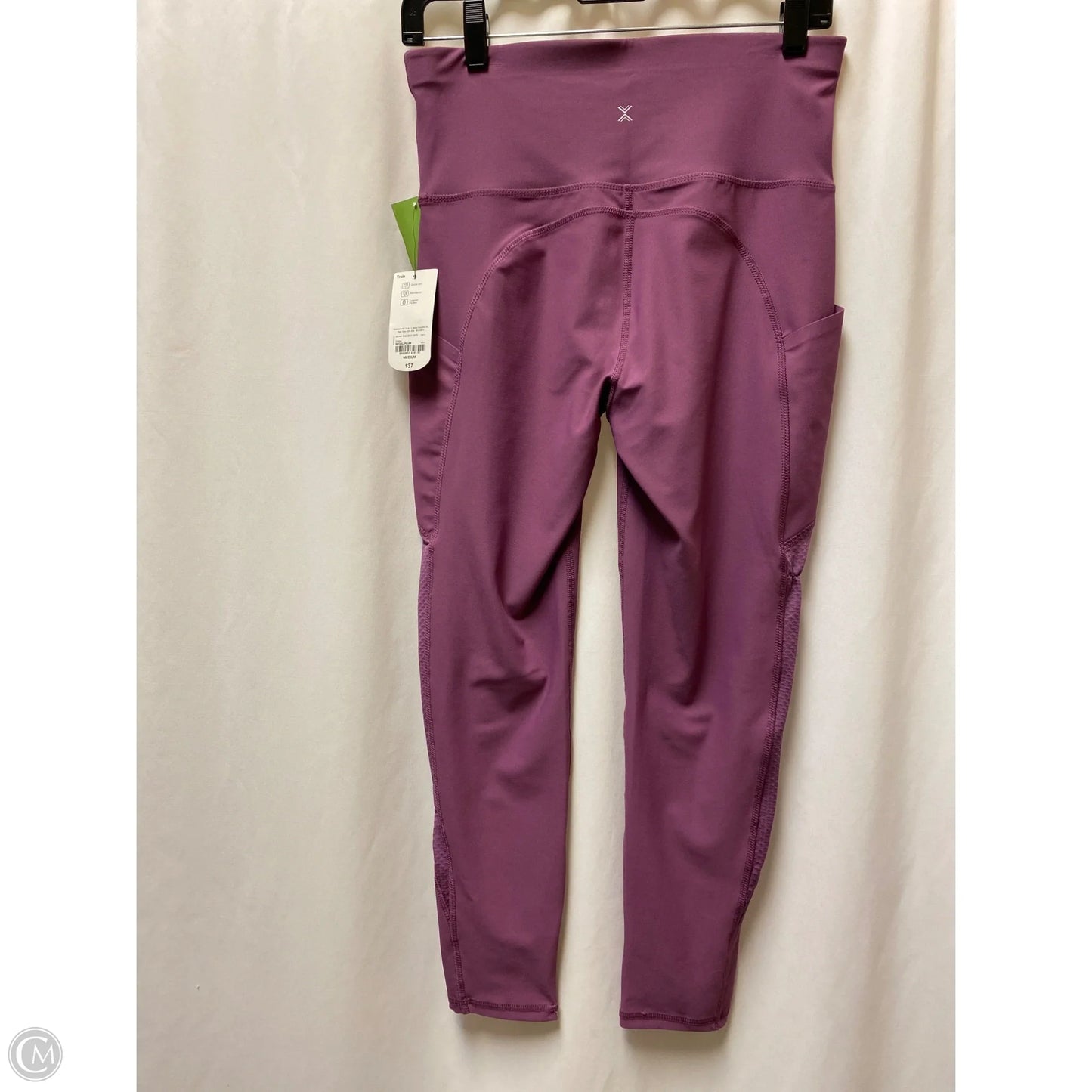 Athletic Leggings By Xersion In Purple, Size: M