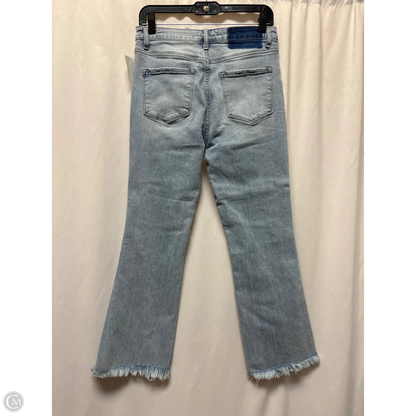 Jeans Cropped By Flying Monkey In Blue Denim, Size: 6