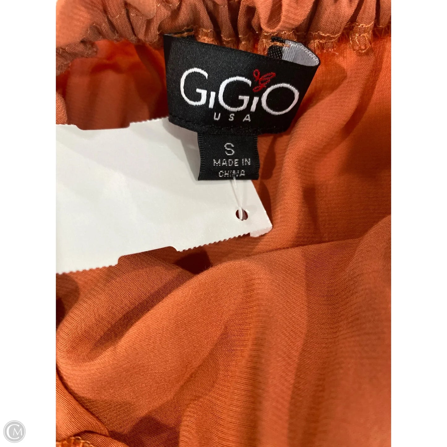 Dress Casual Midi By Gigio In Orange, Size: S