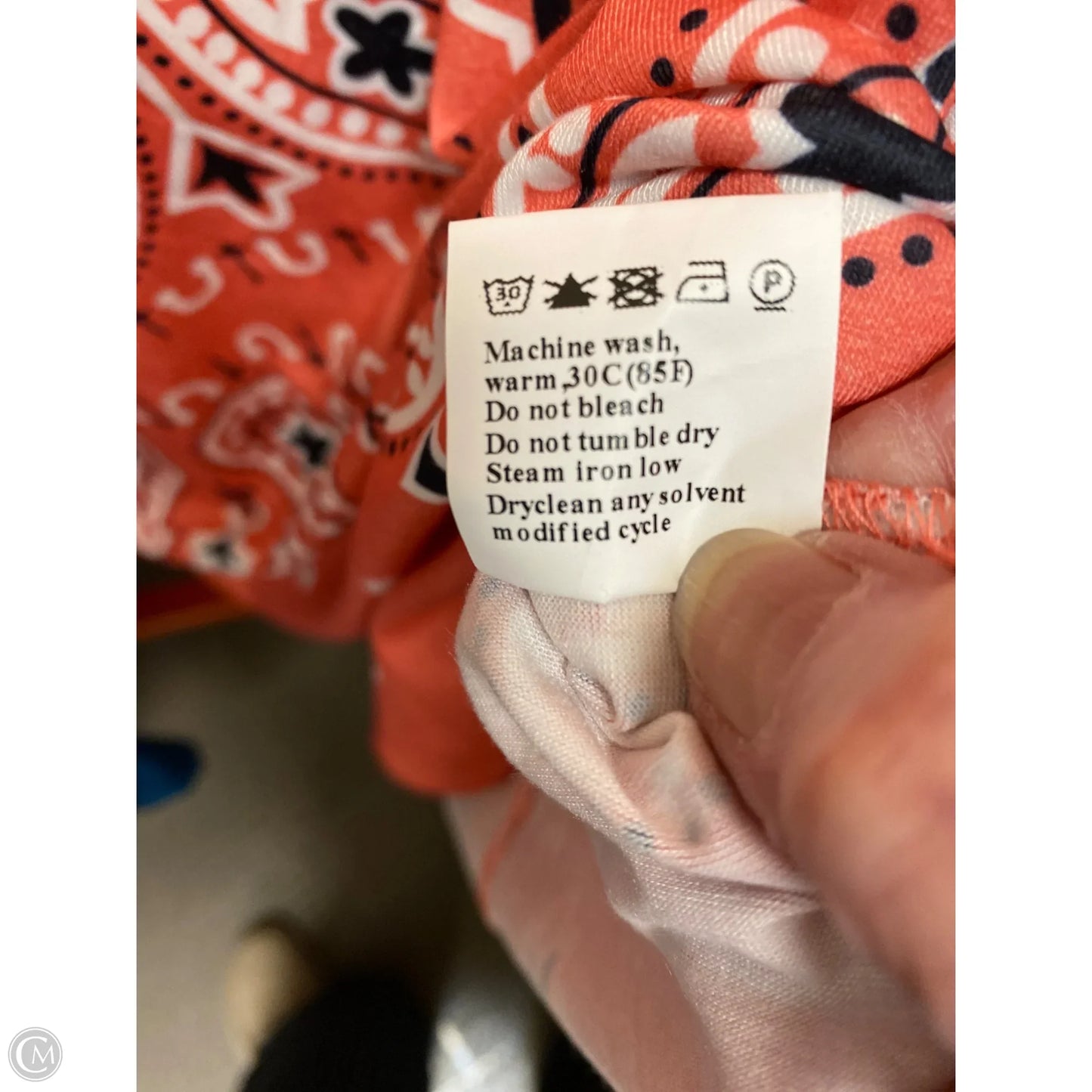 Top Short Sleeve By Clothes Mentor In Peach, Size: S