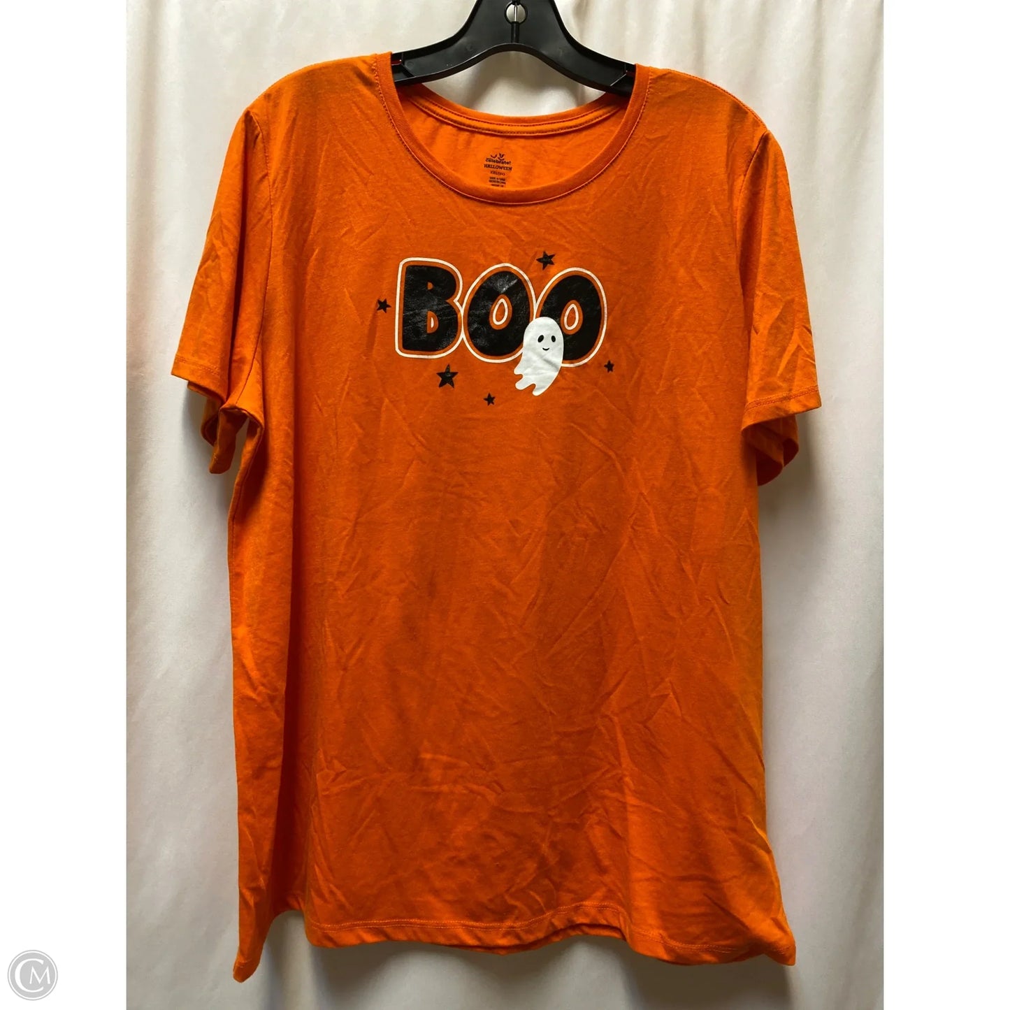 Top Short Sleeve By Clothes Mentor In Orange, Size: Xxl