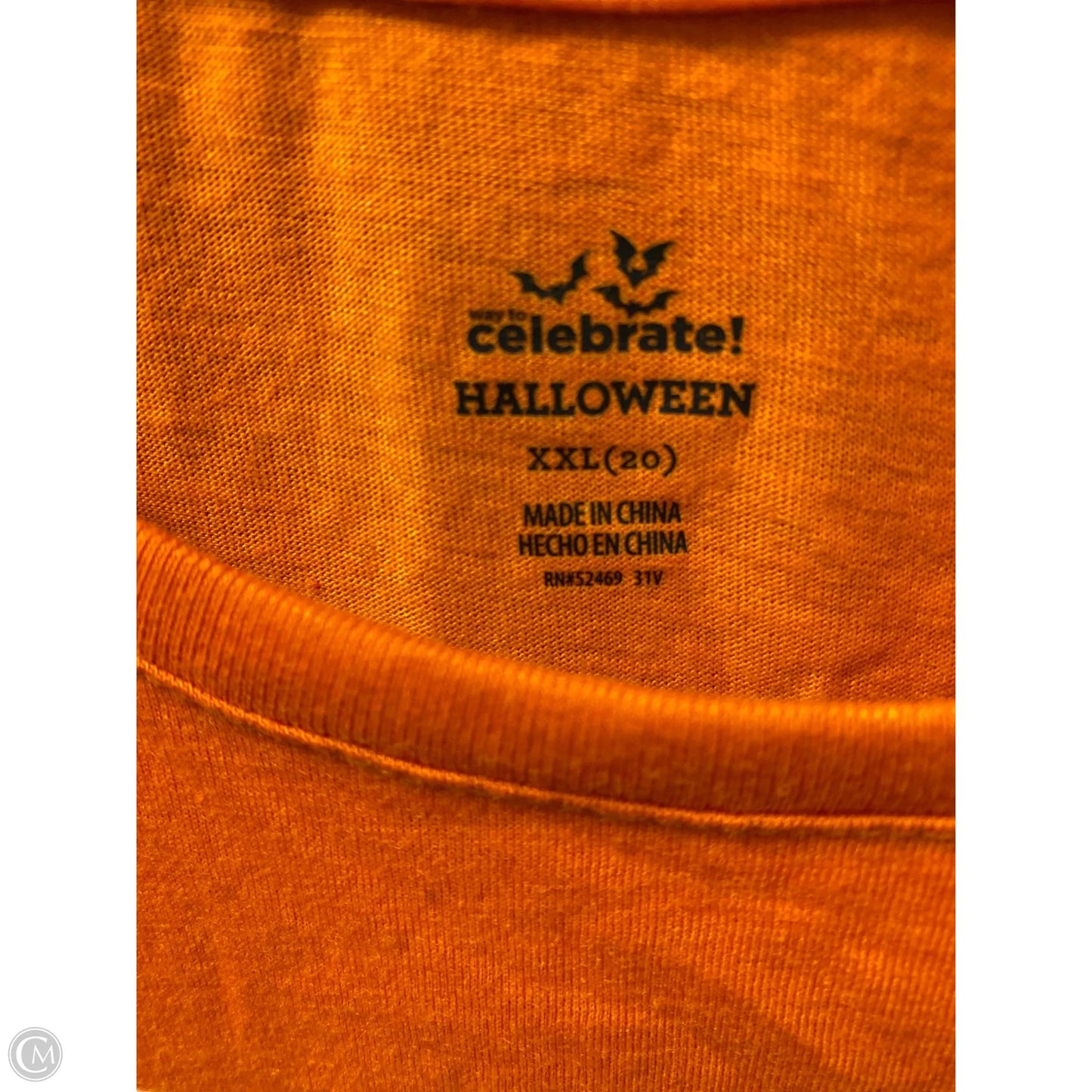 Top Short Sleeve By Clothes Mentor In Orange, Size: Xxl