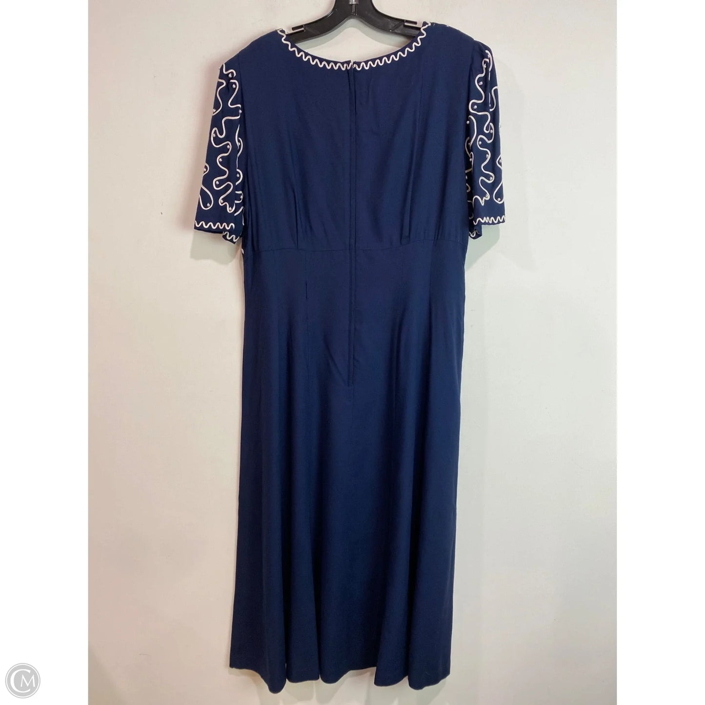 Dress Casual Maxi By Clothes Mentor In Navy, Size: L