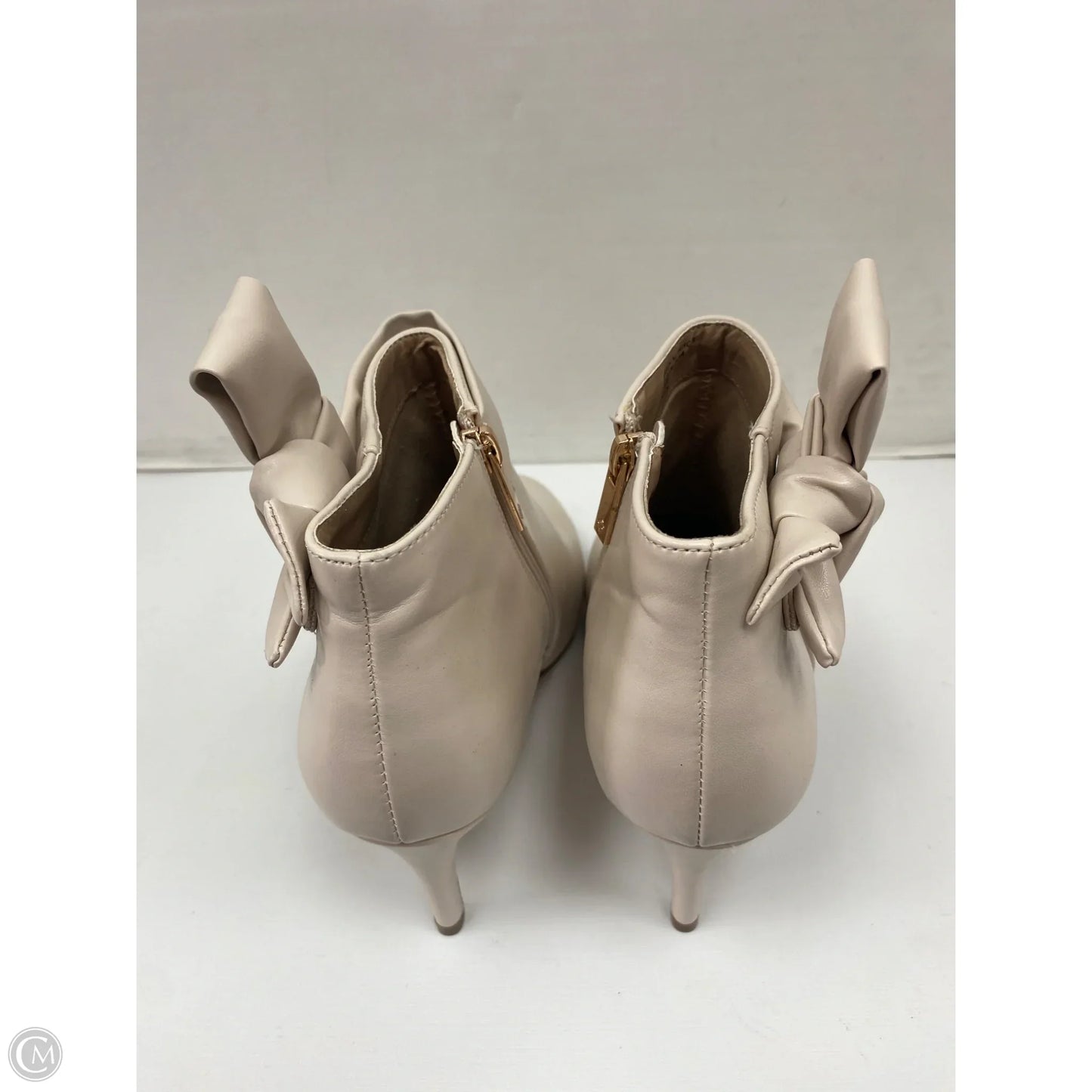 Boots Ankle Heels By Nanette By Nanette Lepore In Cream, Size: 8.5
