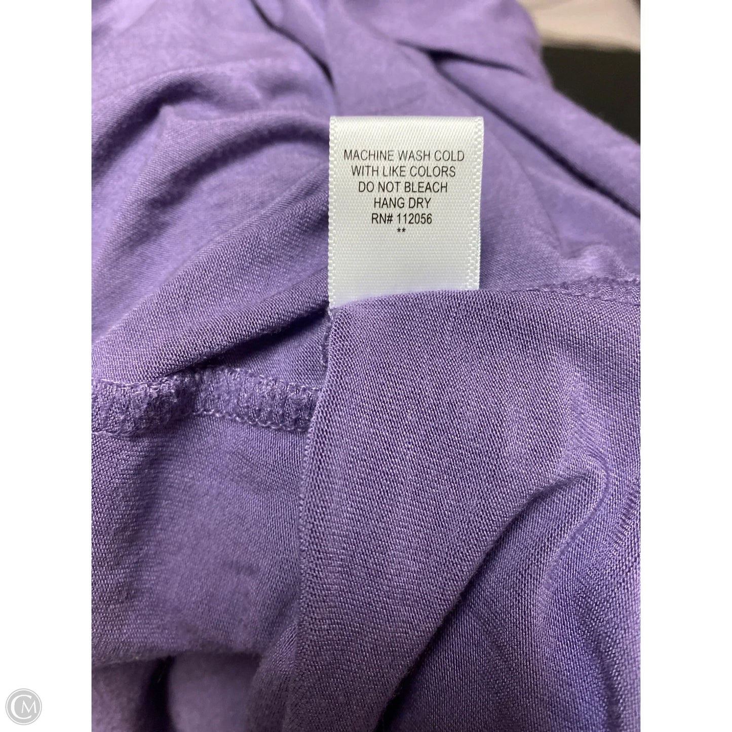 Top Long Sleeve By Zenana Outfitters In Purple, Size: 3x