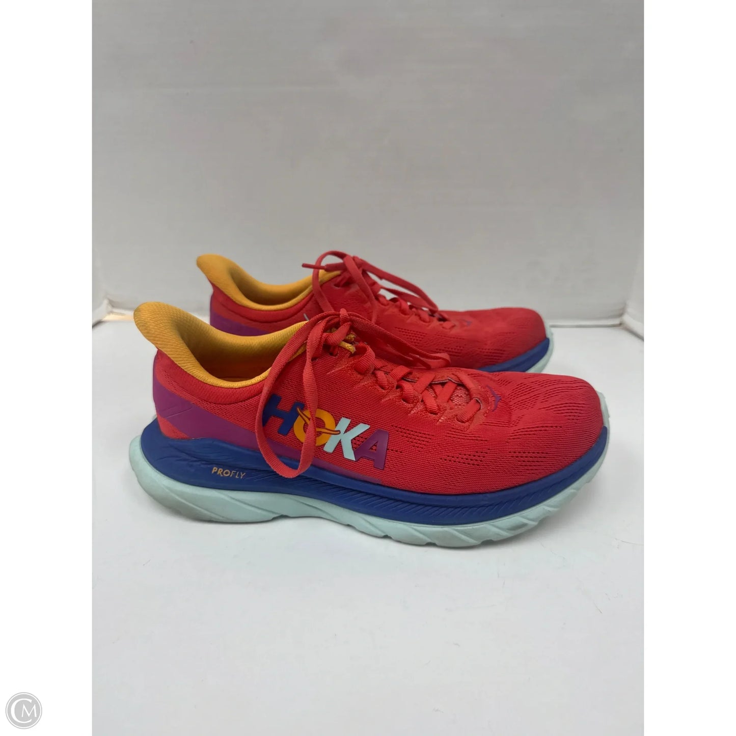 Shoes Athletic By Hoka In Red, Size: 8.5