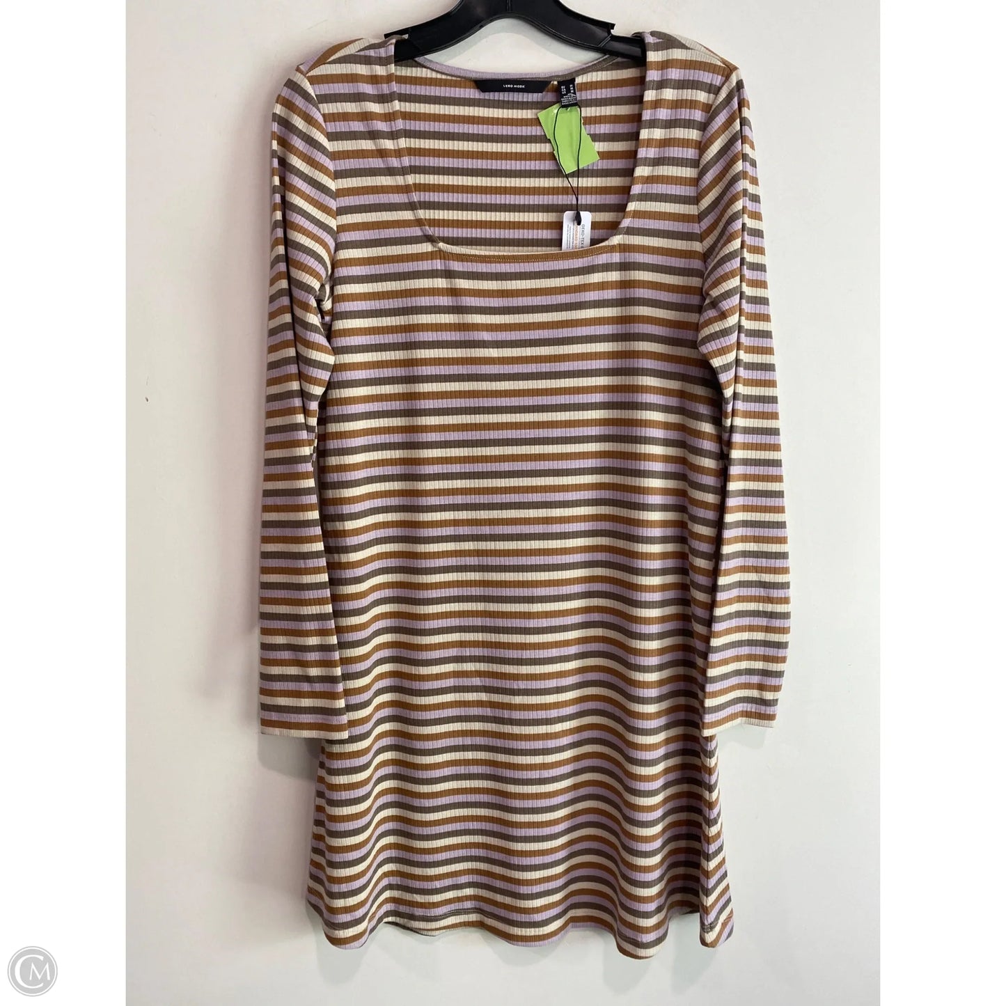 Dress Casual Midi By Vero Moda In Purple, Size: M