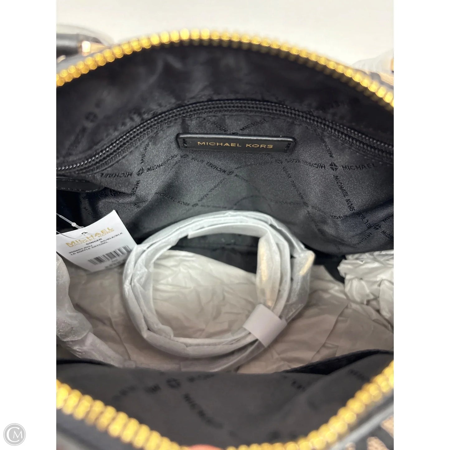 Crossbody Designer By Michael Kors, Size: Medium