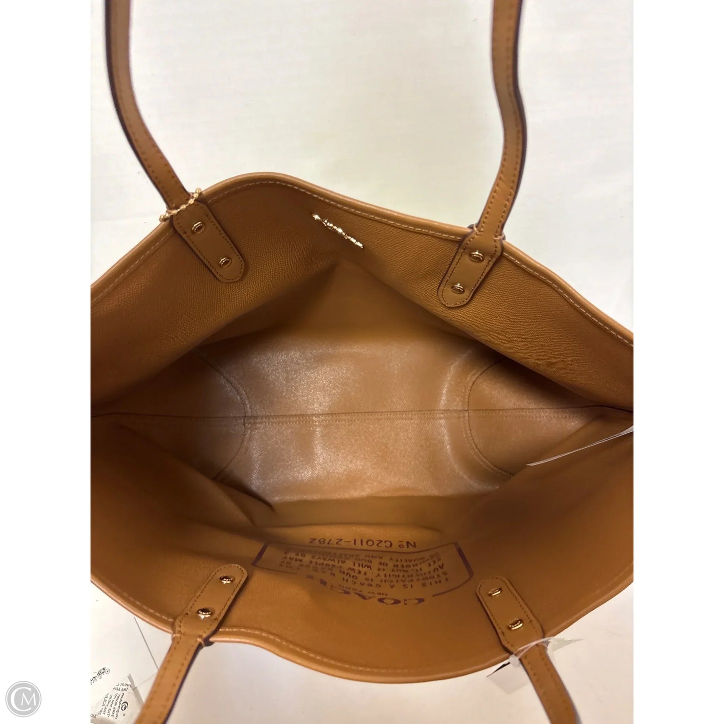 Handbag Designer By Coach, Size: Large