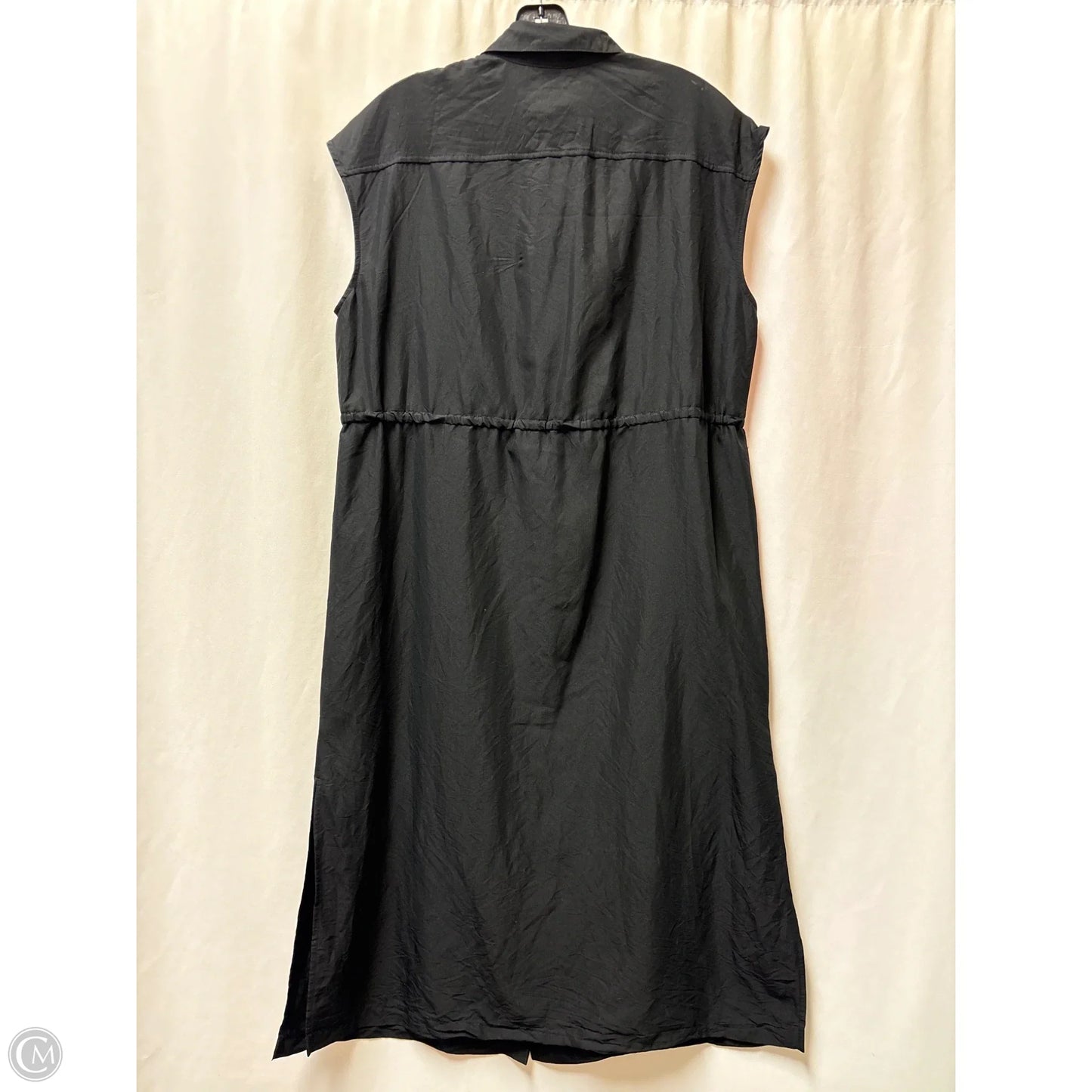 Dress Casual Maxi By Old Navy In Black, Size: M