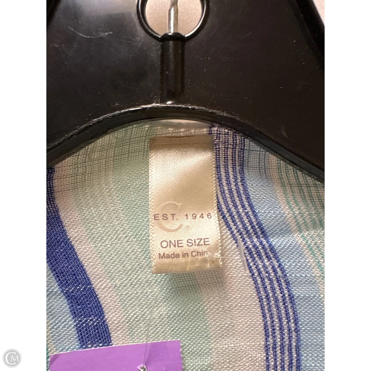 Swimwear Cover-up By Cato In Blue, Size: Osfm