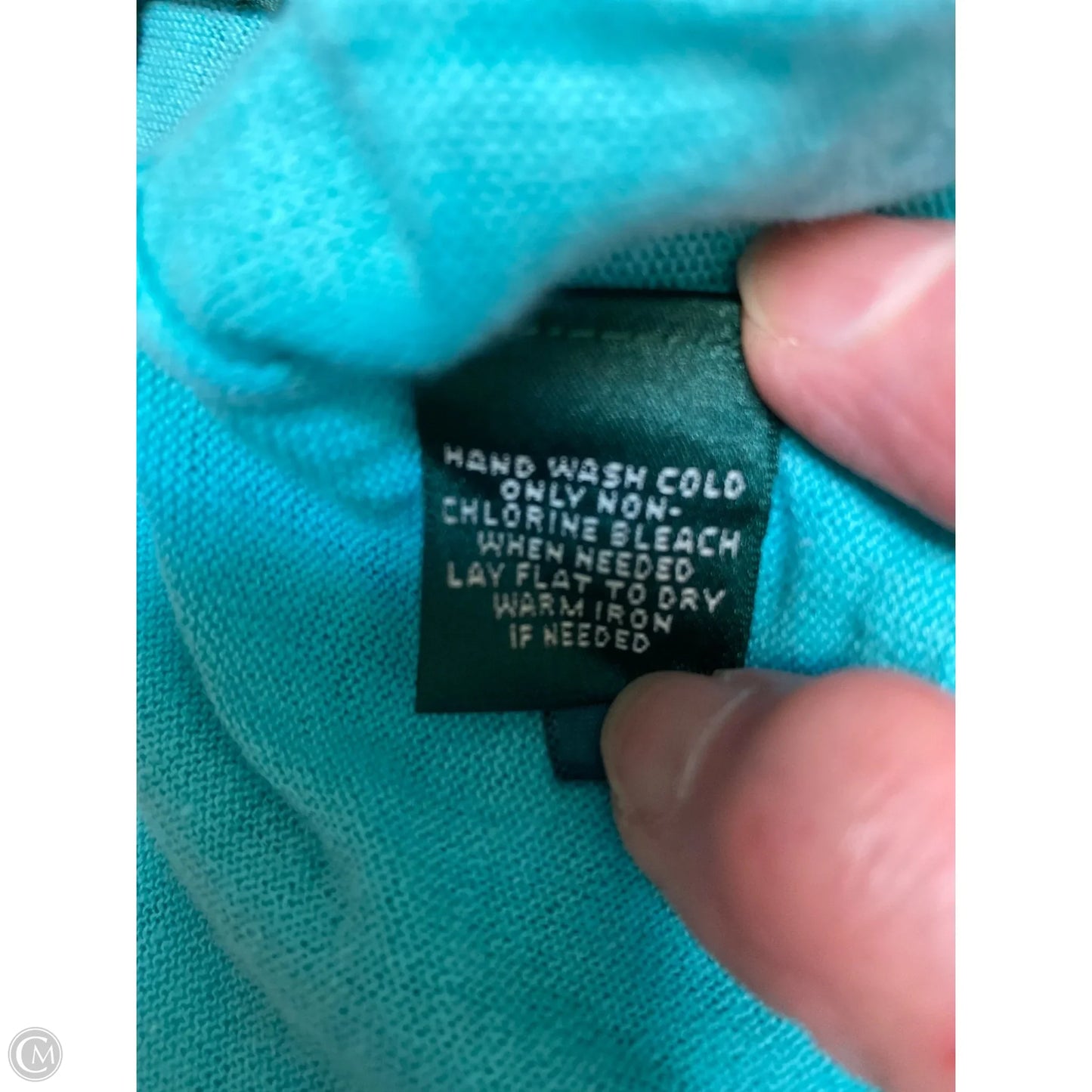 Cardigan By Ralph Lauren In Blue, Size: M