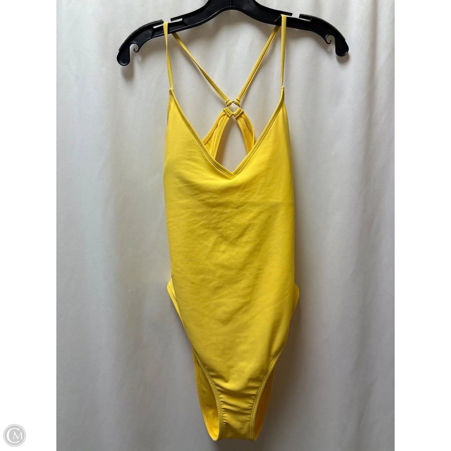 Swimsuit By Shade & Shore In Yellow, Size: L