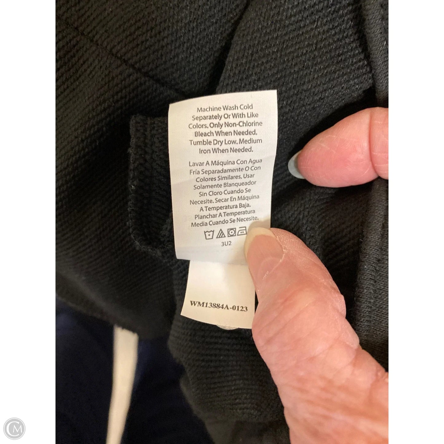 Sweatshirt Crewneck By Athletic Works In Black, Size: Xl