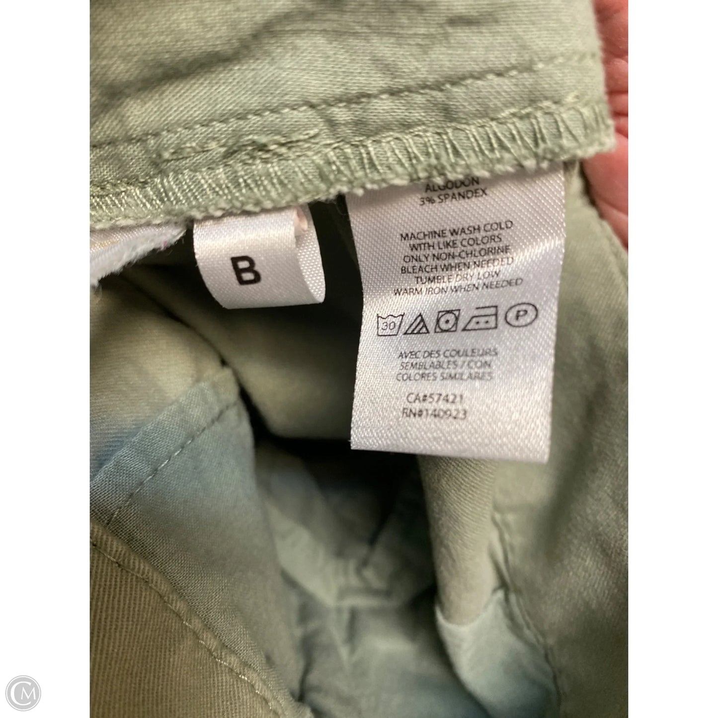 Shorts By Loft In Green, Size: 2x