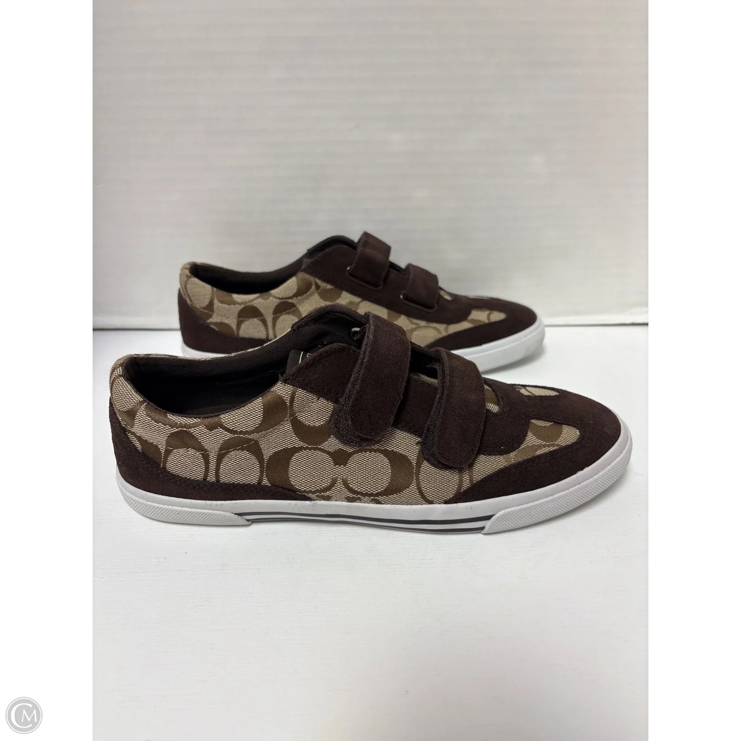Shoes Designer By Coach In Brown, Size: 9