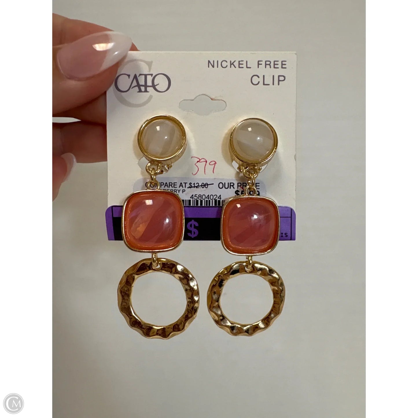 Earrings Clip By Cato