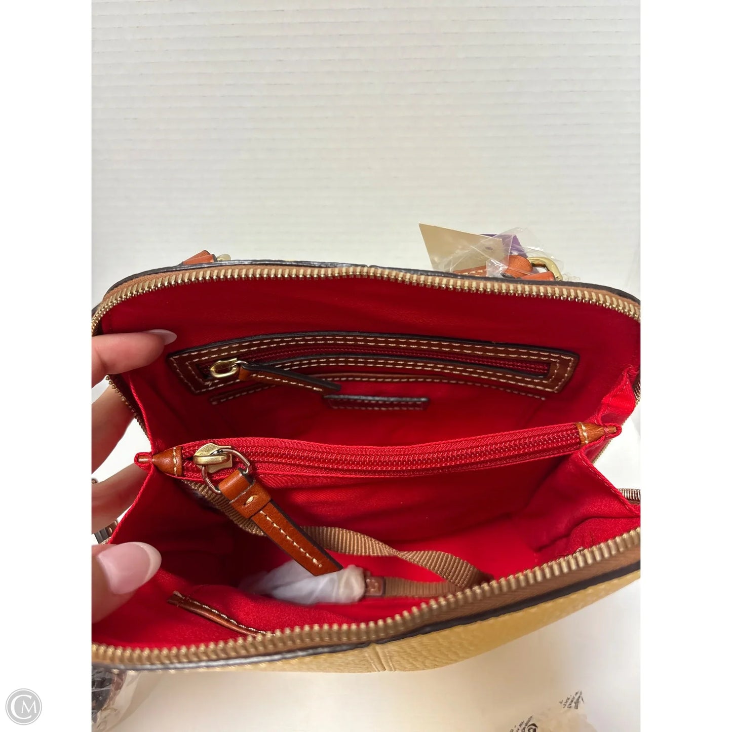 Crossbody Designer By Dooney And Bourke, Size: Small