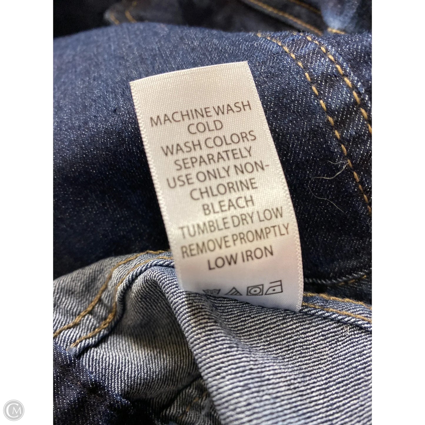 Jacket Denim By Woman Within In Blue Denim, Size: 2x
