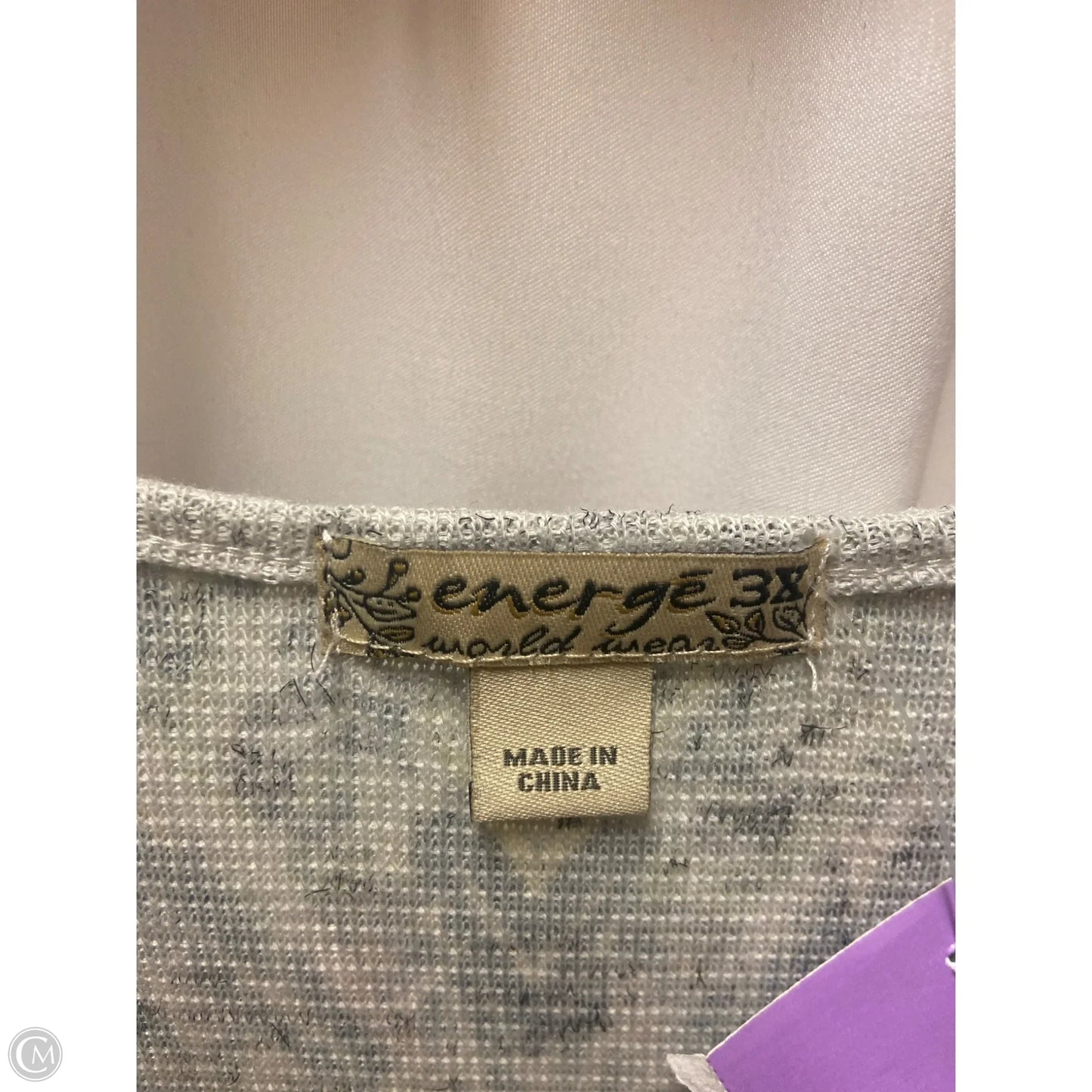 Top Long Sleeve By Clothes Mentor In Green, Size: 3x
