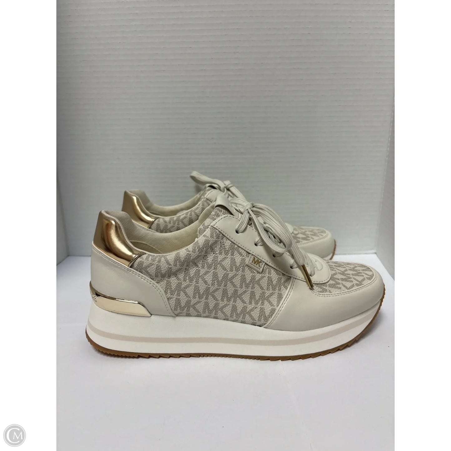Shoes Designer By Michael Kors In Beige, Size: 9.5