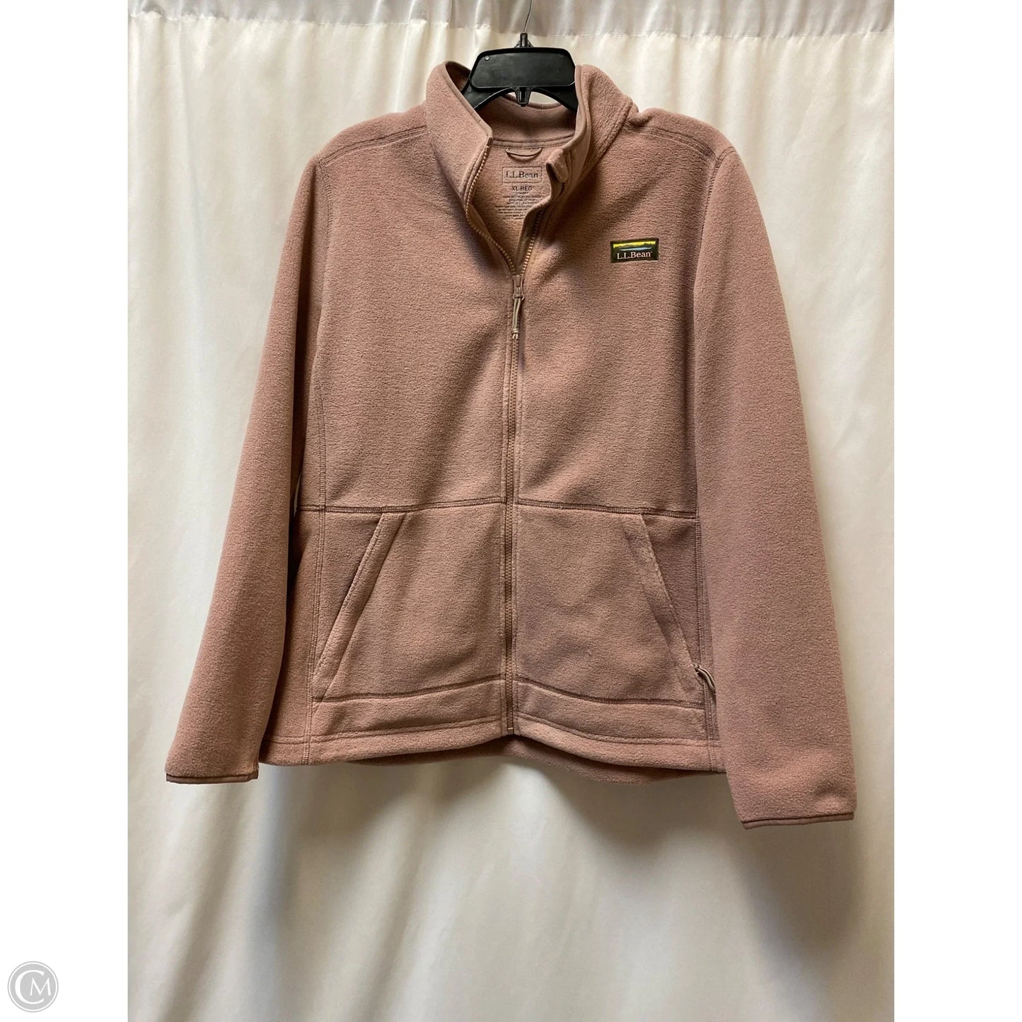 Jacket Fleece By L.l. Bean In Pink, Size: Xl