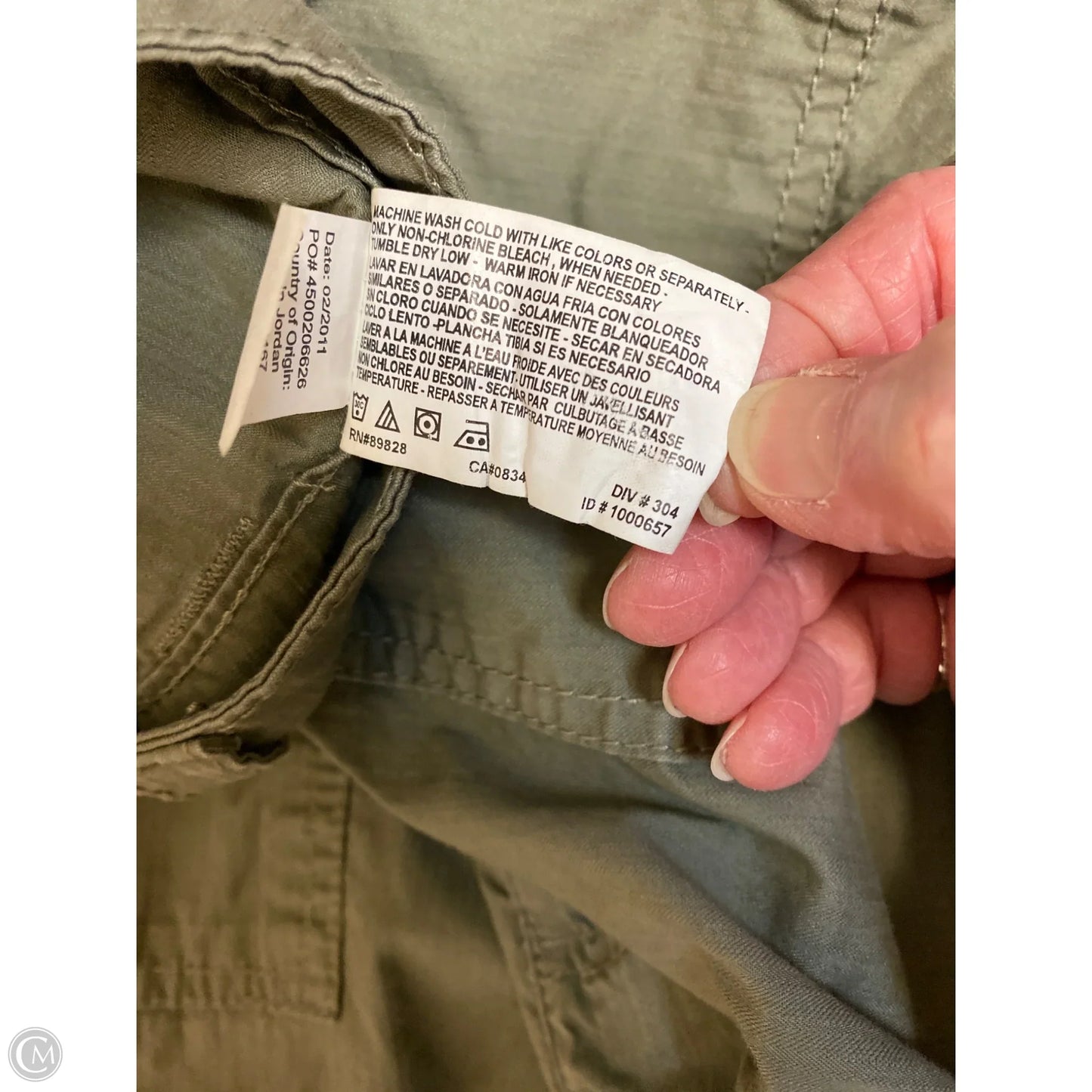 Shorts By Bandolino In Green, Size: 14