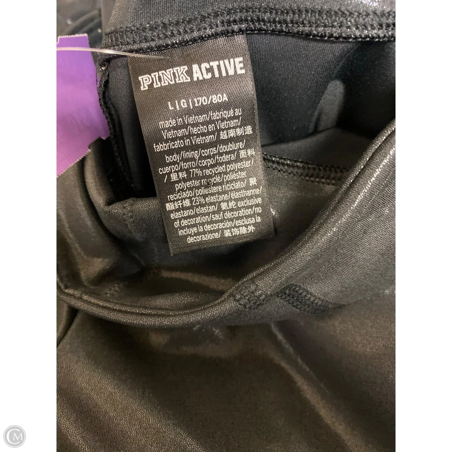 Pants Leggings By Pink In Black, Size: L