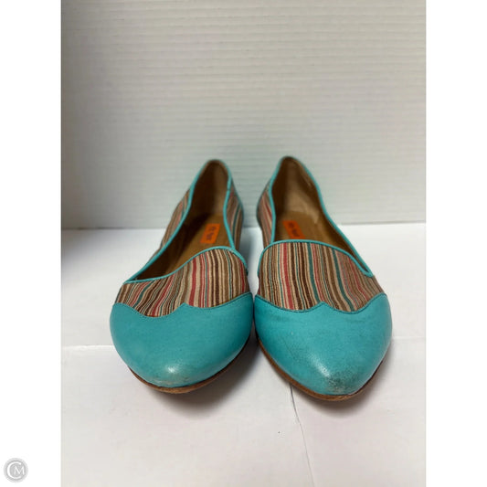 Shoes Flats By Miz Mooz In Teal, Size: 7