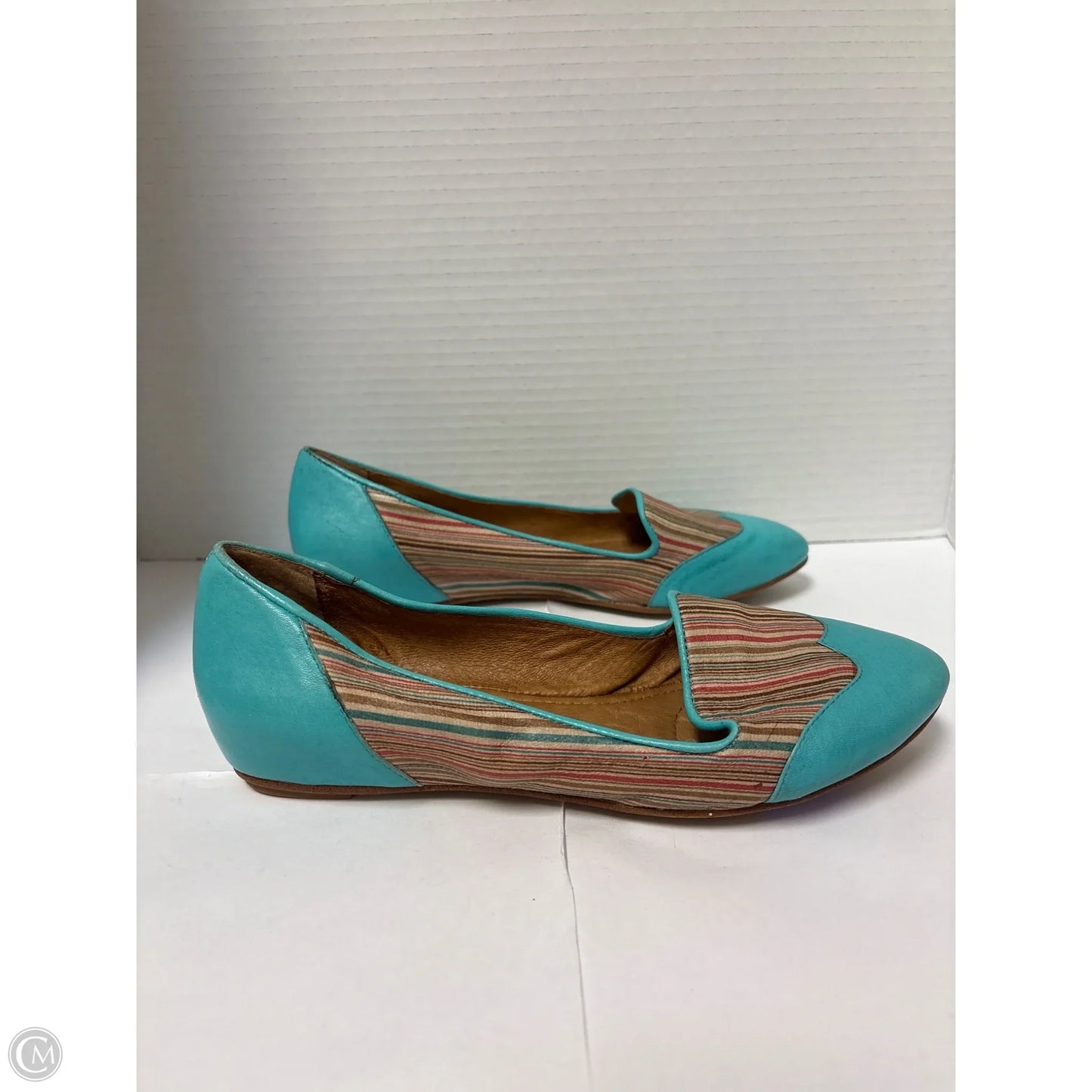 Shoes Flats By Miz Mooz In Teal, Size: 7