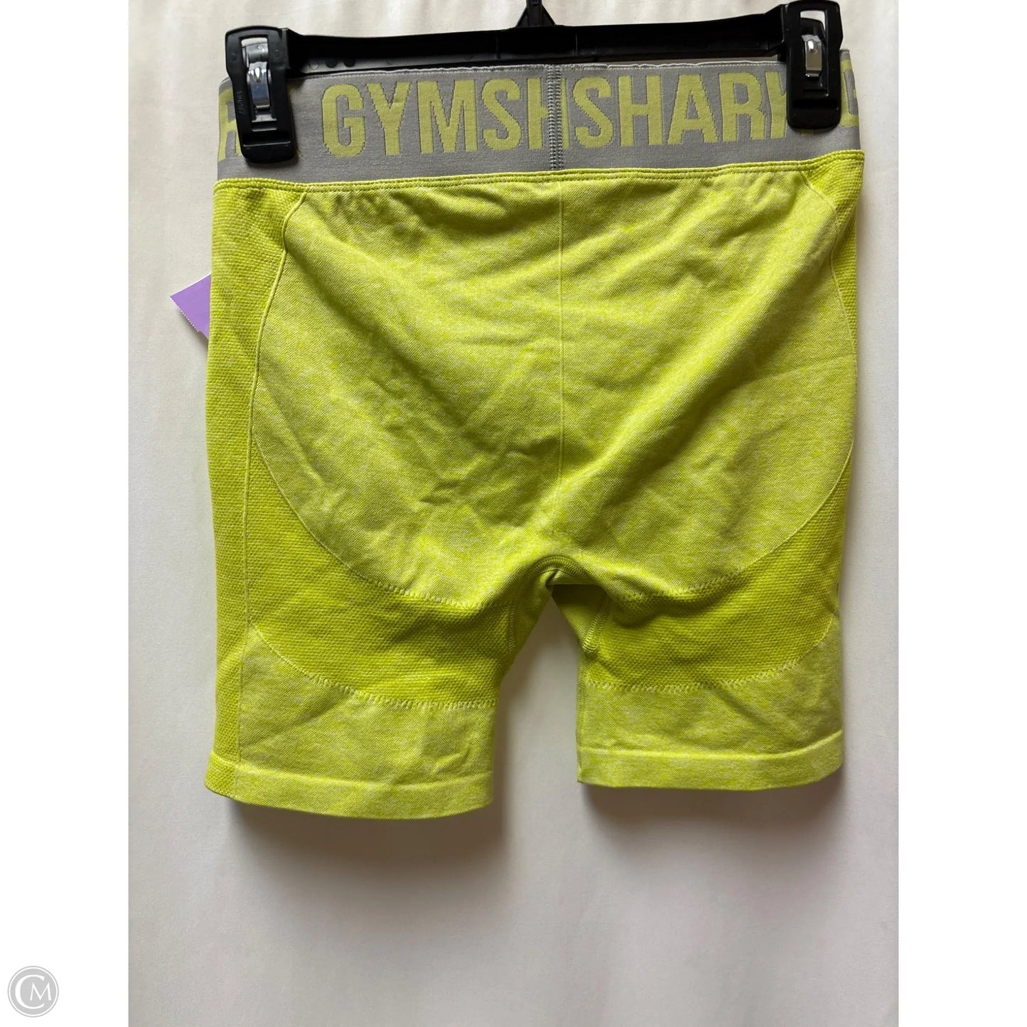Athletic Shorts By Gym Shark In Yellow, Size: M