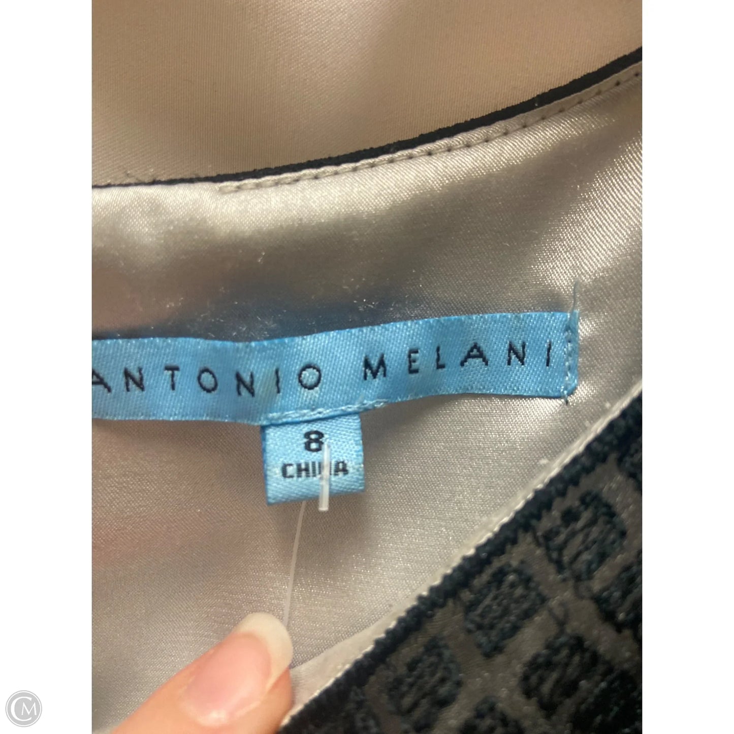 Dress Casual Midi By Antonio Melani In Black, Size: M