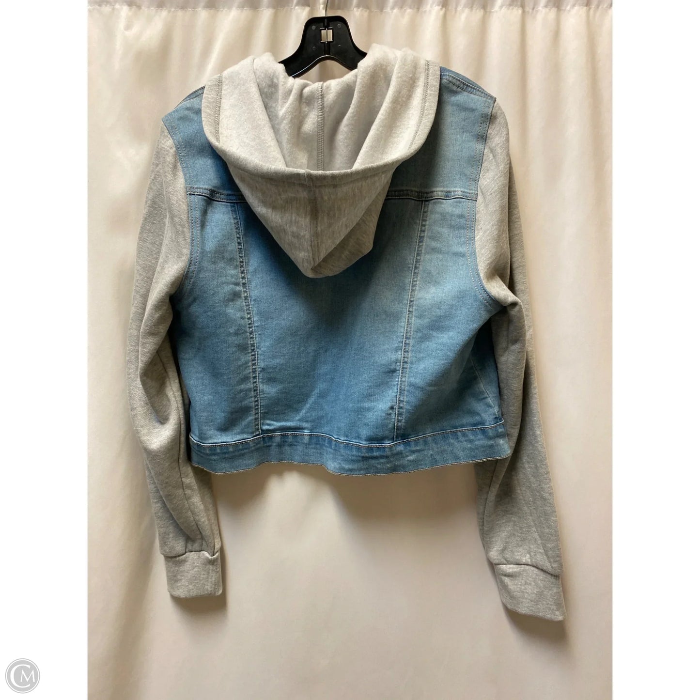 Jacket Denim By Clothes Mentor In Blue Denim, Size: 1x