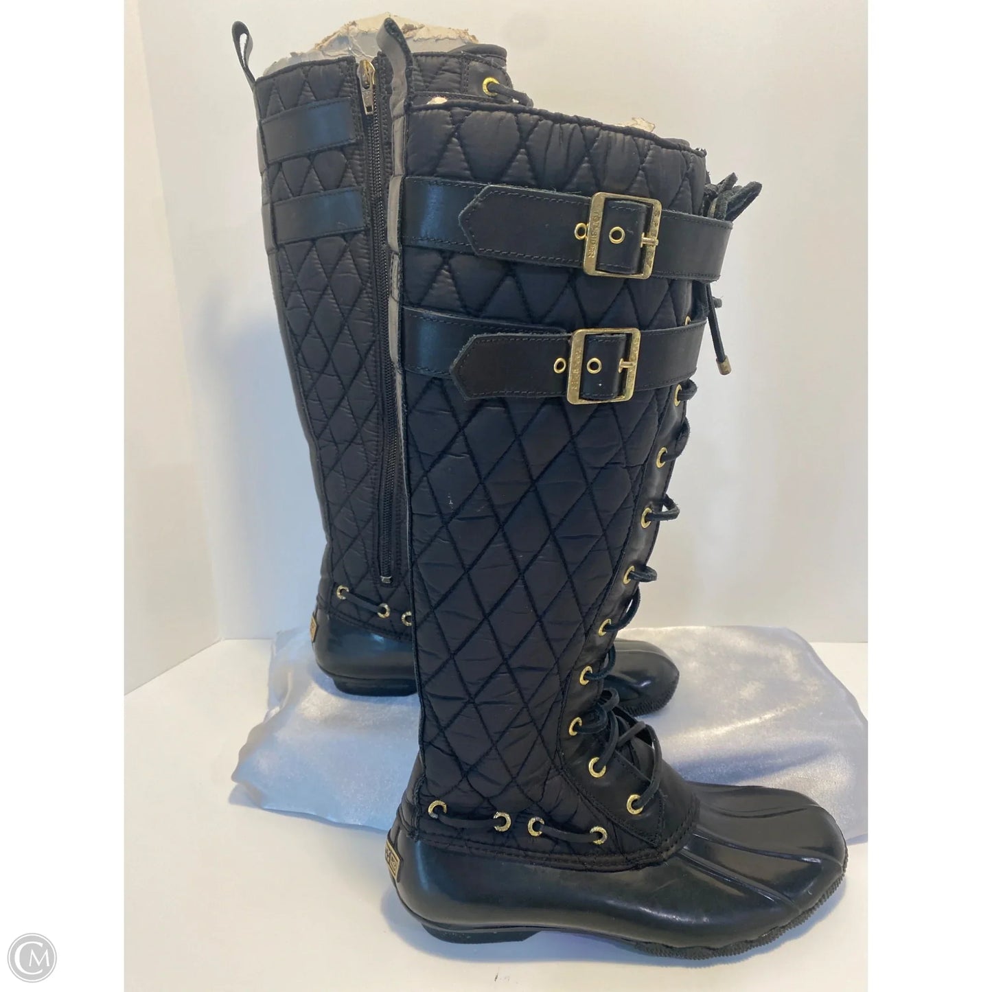 Boots Knee Flats By Sperry In Black, Size: 7