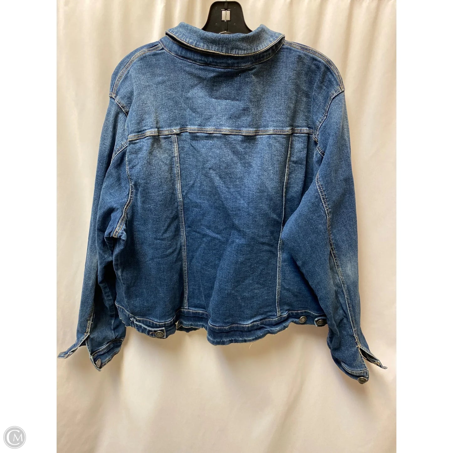 Jacket Denim By Torrid In Blue Denim, Size: 3x