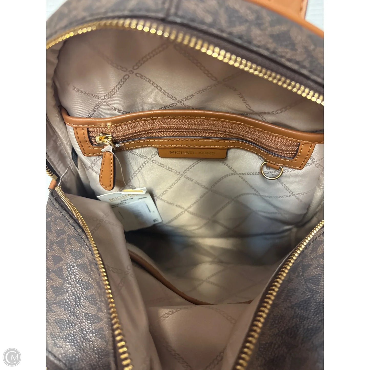 Backpack Designer By Michael Kors, Size: Large