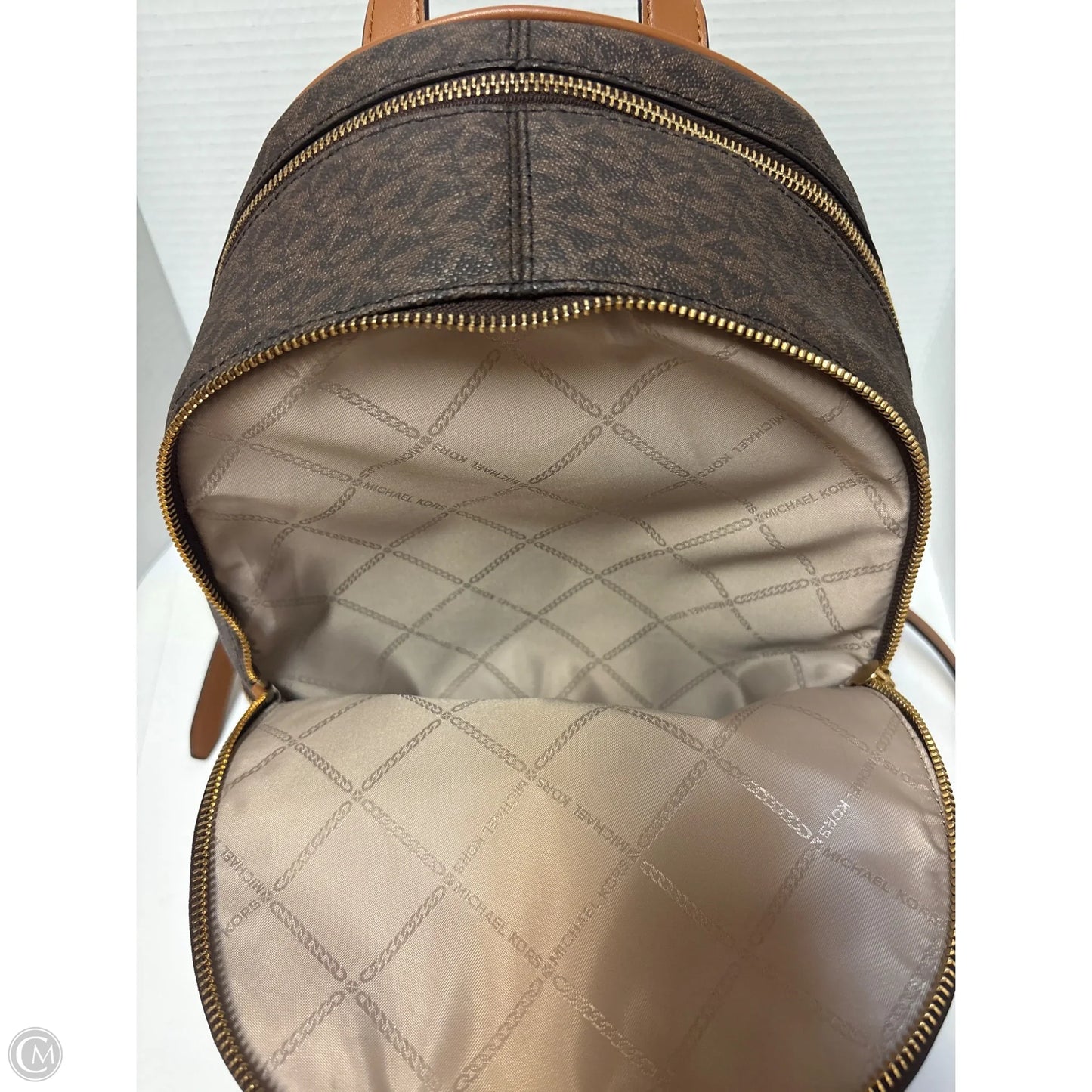 Backpack Designer By Michael Kors, Size: Large