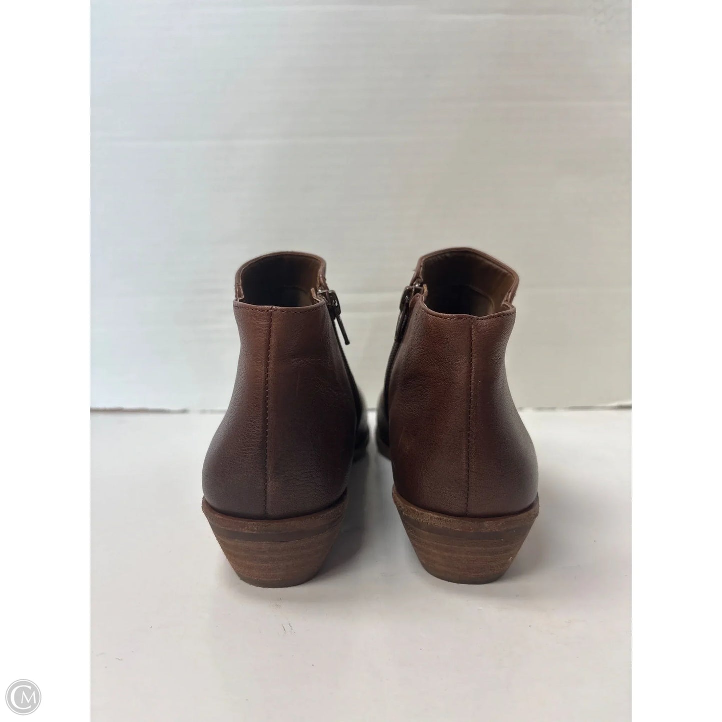 Boots Ankle Flats By Gianni Bini In Brown, Size: 7.5