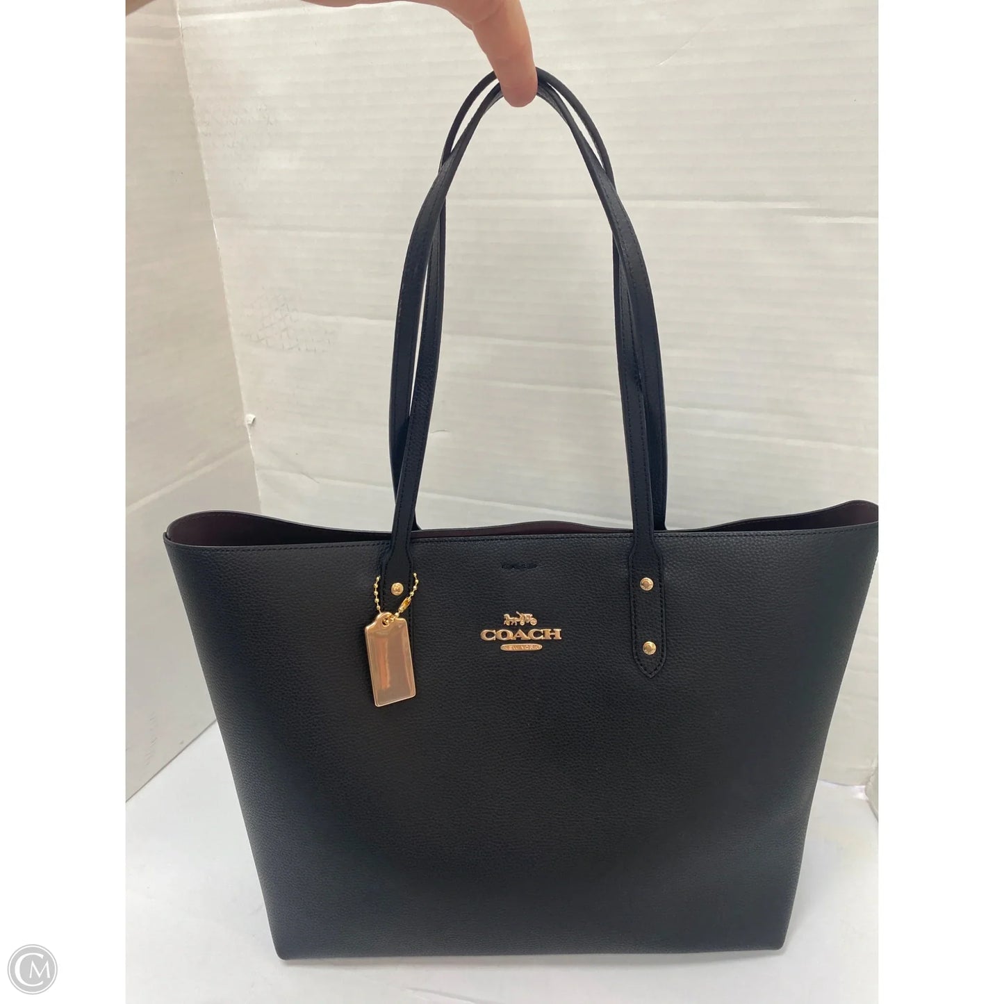 Handbag Designer By Coach, Size: Large
