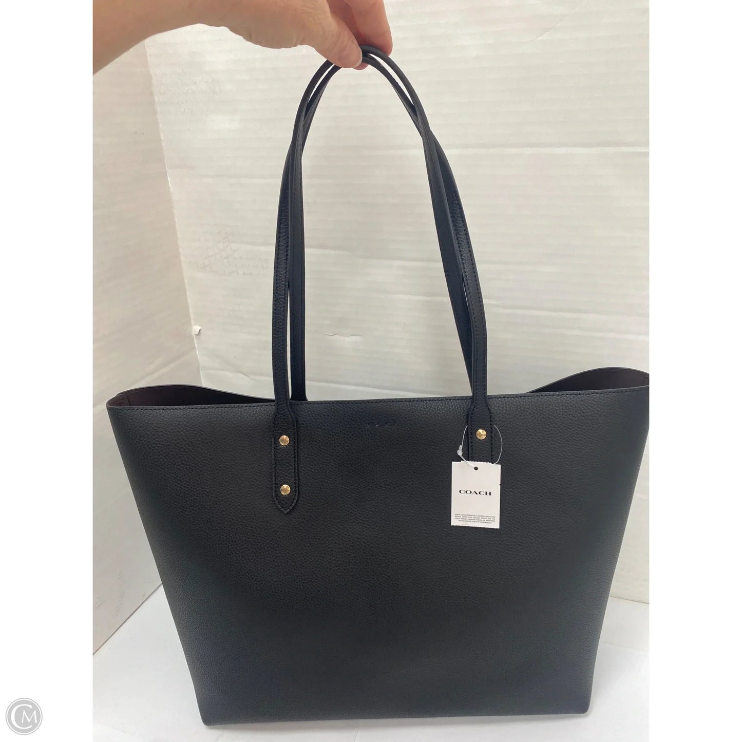 Handbag Designer By Coach, Size: Large