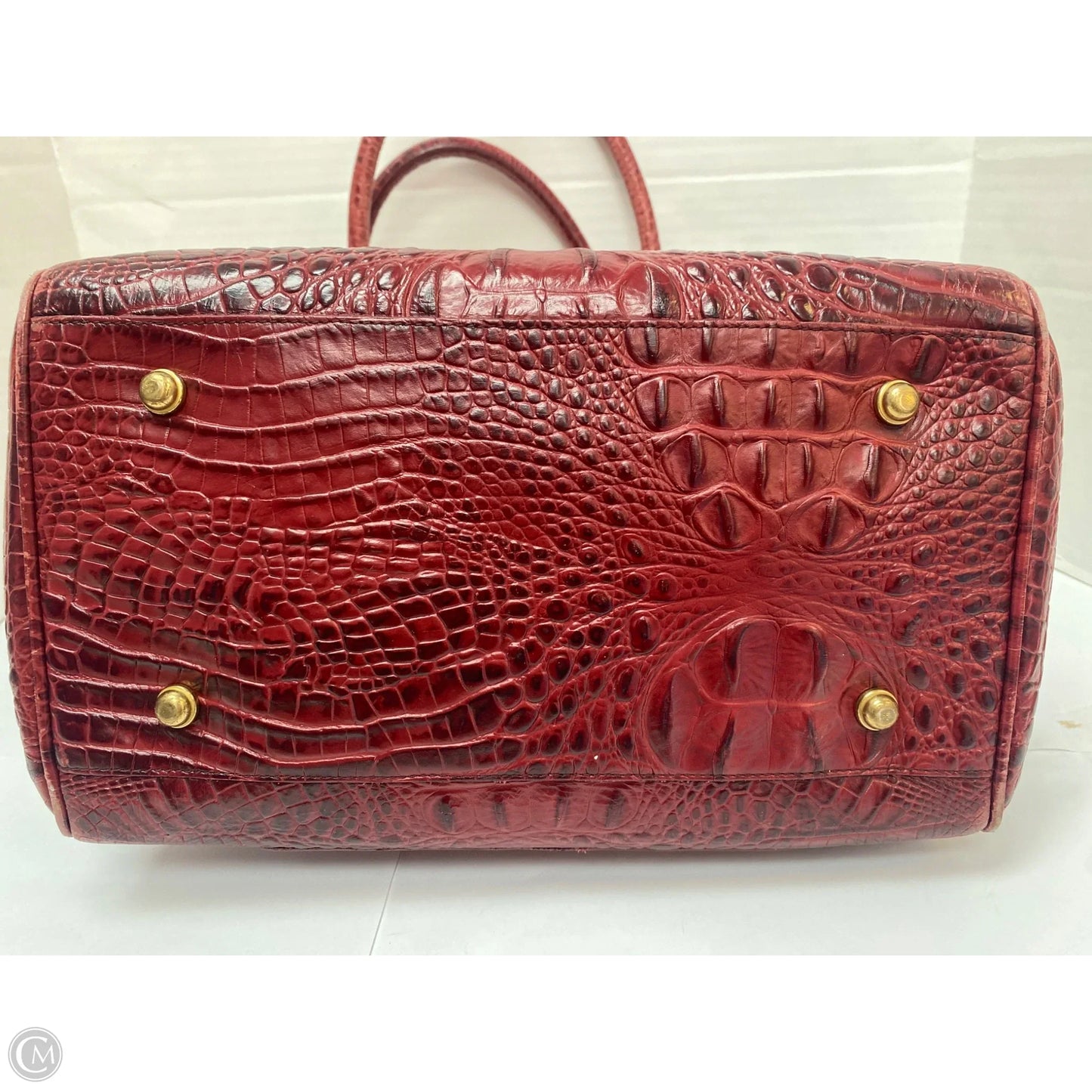 Handbag Designer By Brahmin, Size: Large