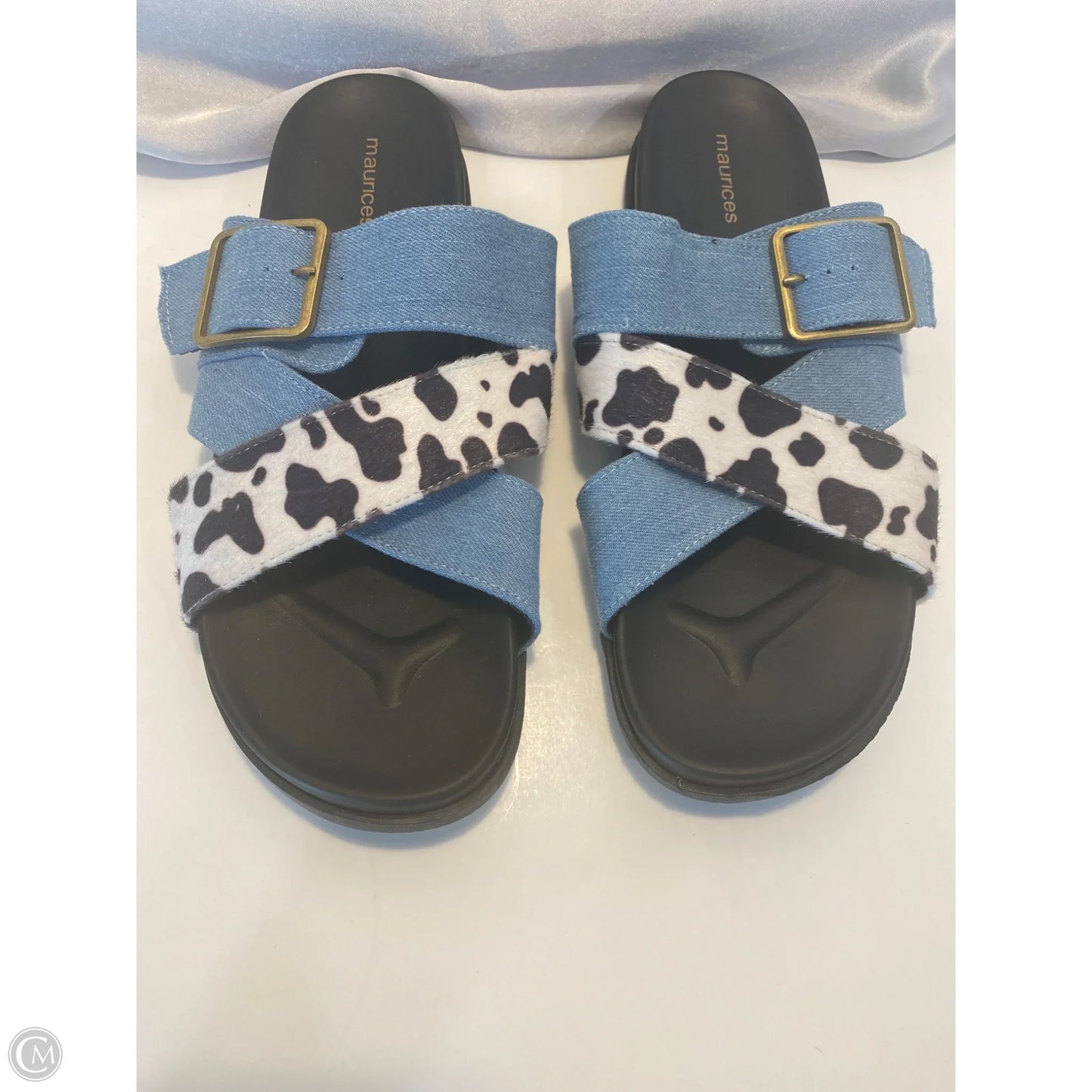 Sandals Flats By Maurices In Blue, Size: 9