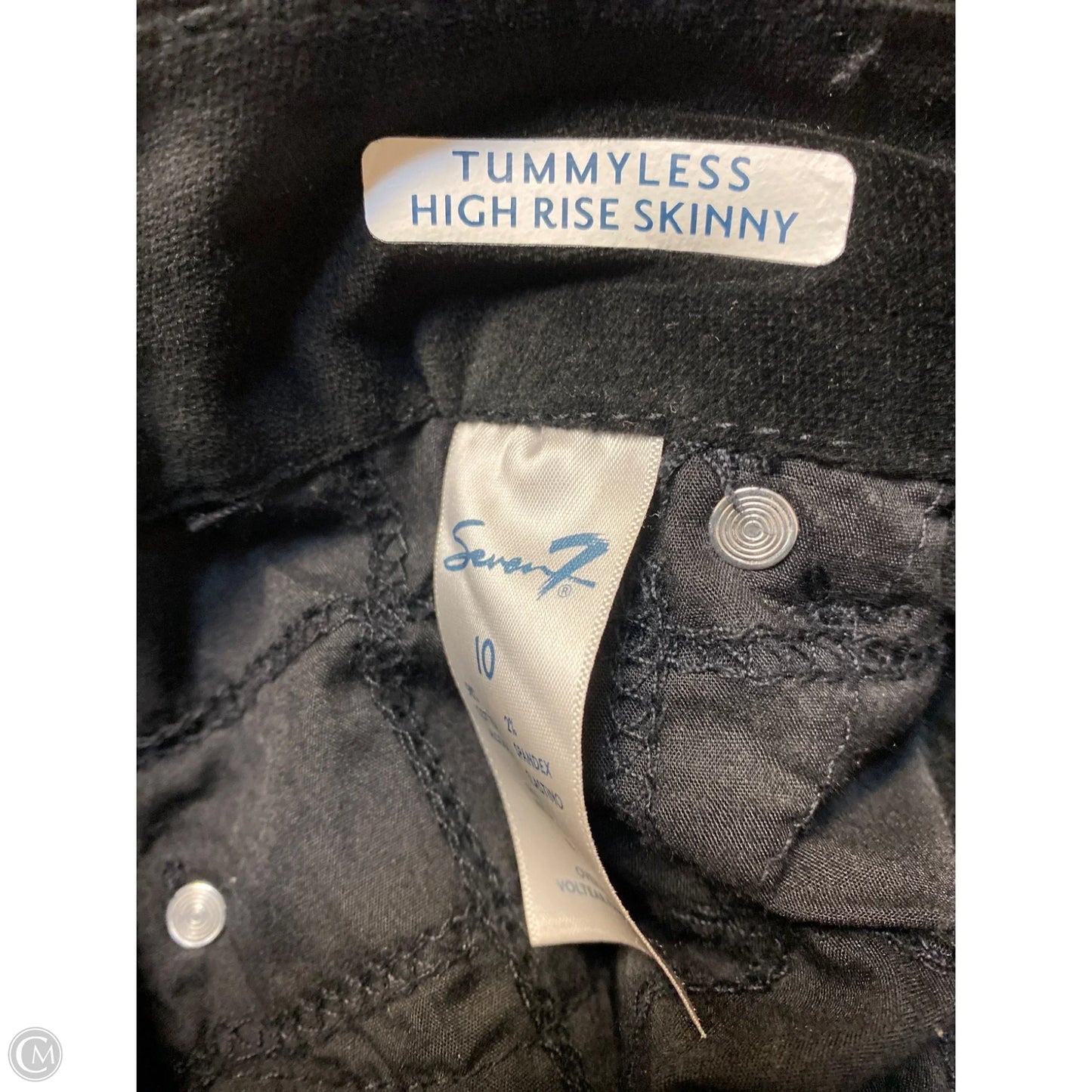 Pants Corduroy By Seven 7 In Black, Size: 10