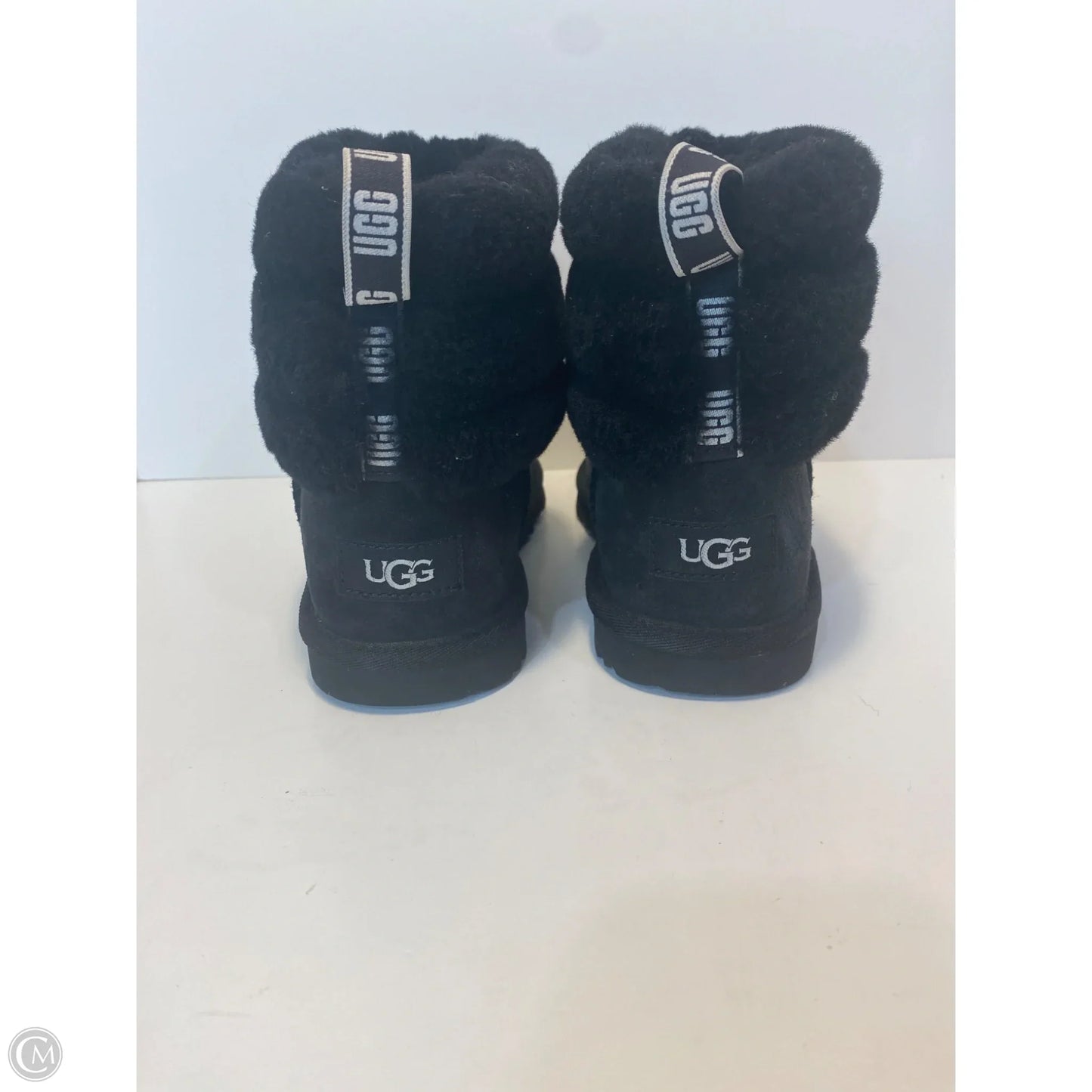 Boots Designer By Ugg In Black, Size: 6