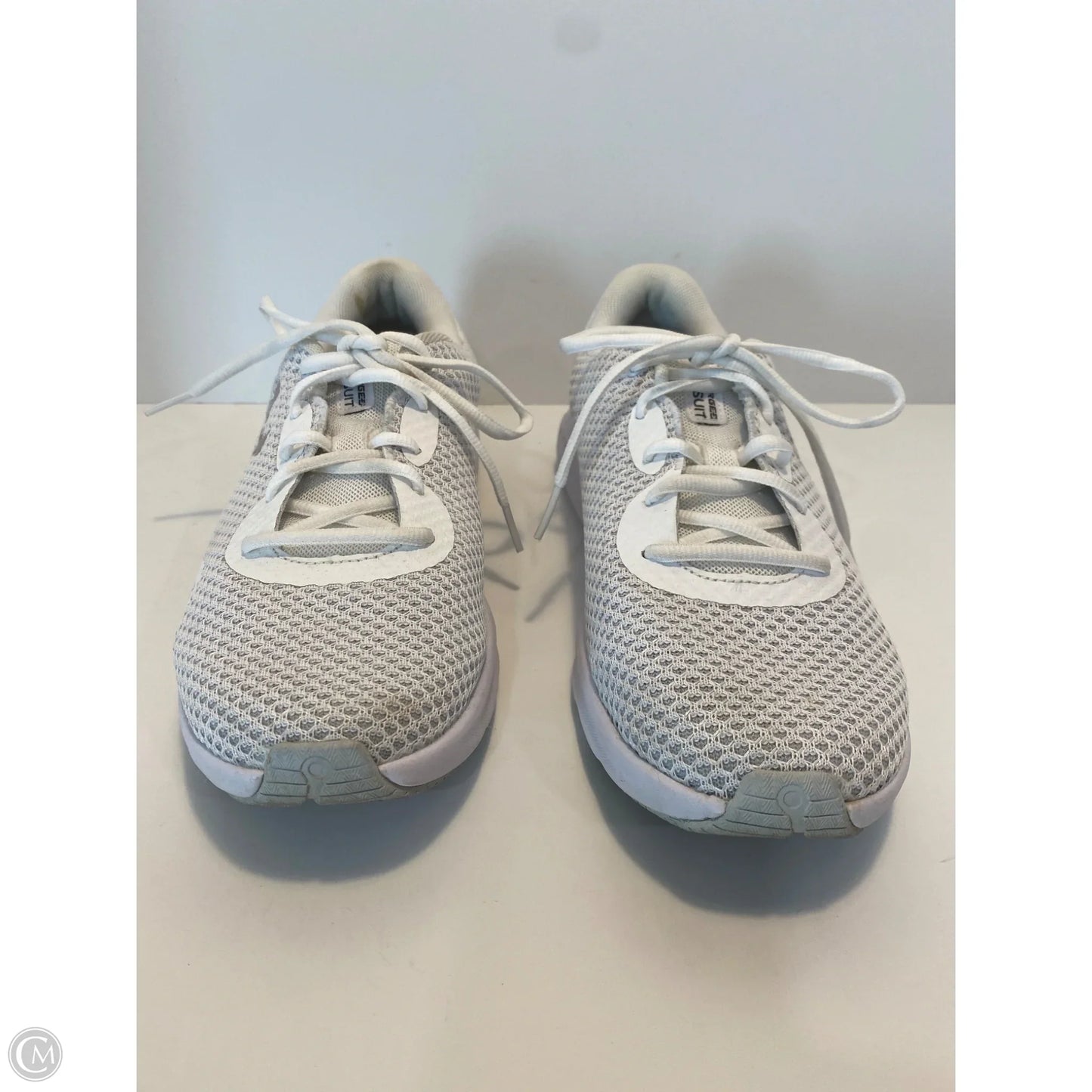 Shoes Athletic By Under Armour In White, Size: 9