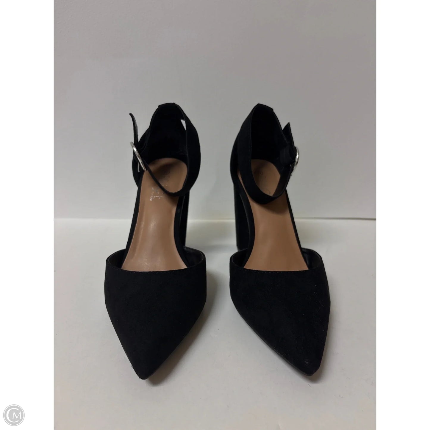 Shoes Heels Block By Rouge In Black, Size: 10