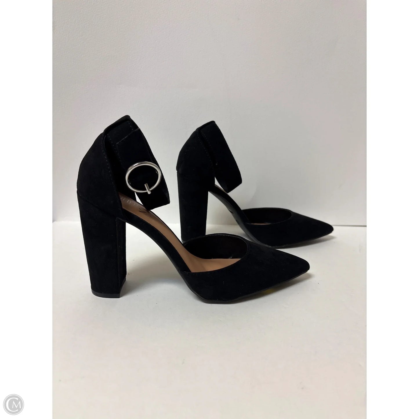 Shoes Heels Block By Rouge In Black, Size: 10
