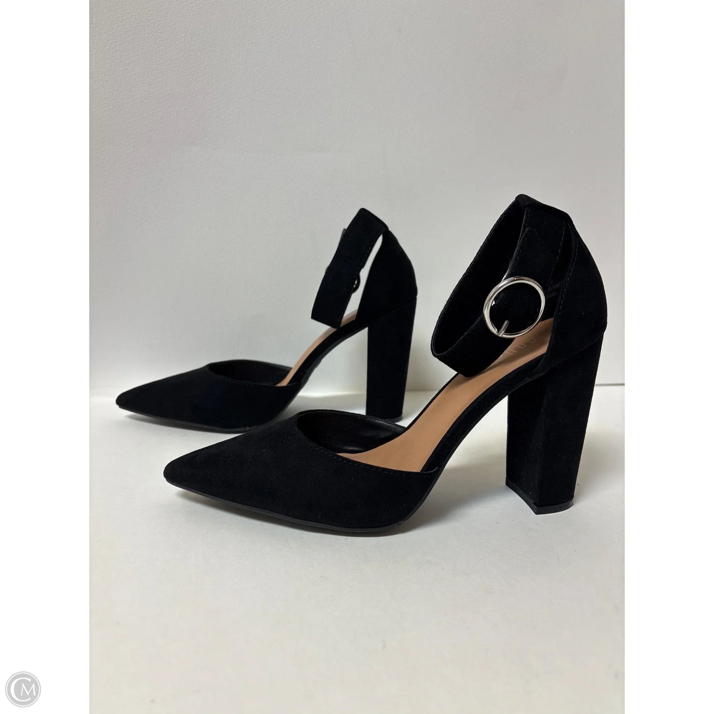 Shoes Heels Block By Rouge In Black, Size: 10