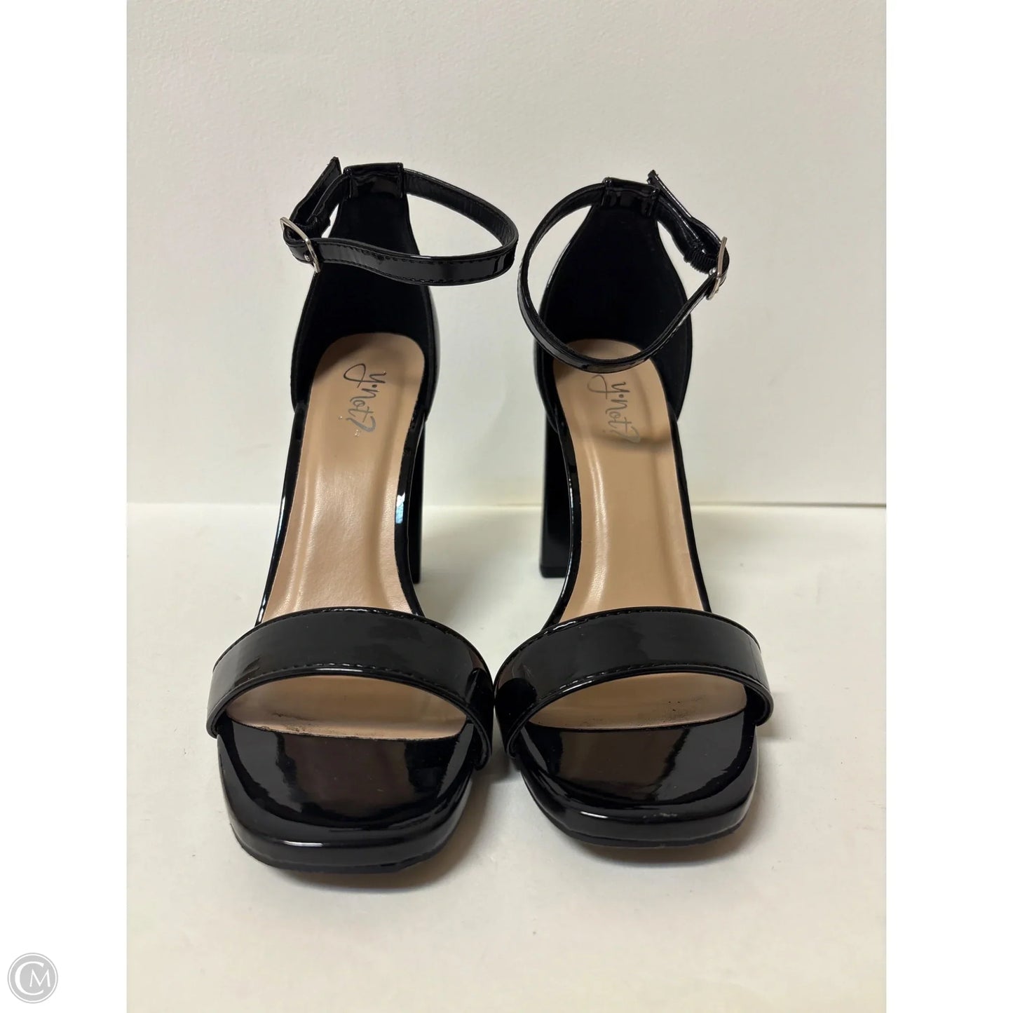 Shoes Heels Block By Clothes Mentor In Black, Size: 6.5