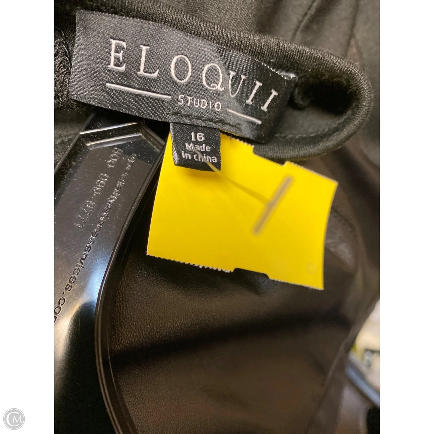 Dress Casual Maxi By Eloquii In Black, Size: Xl